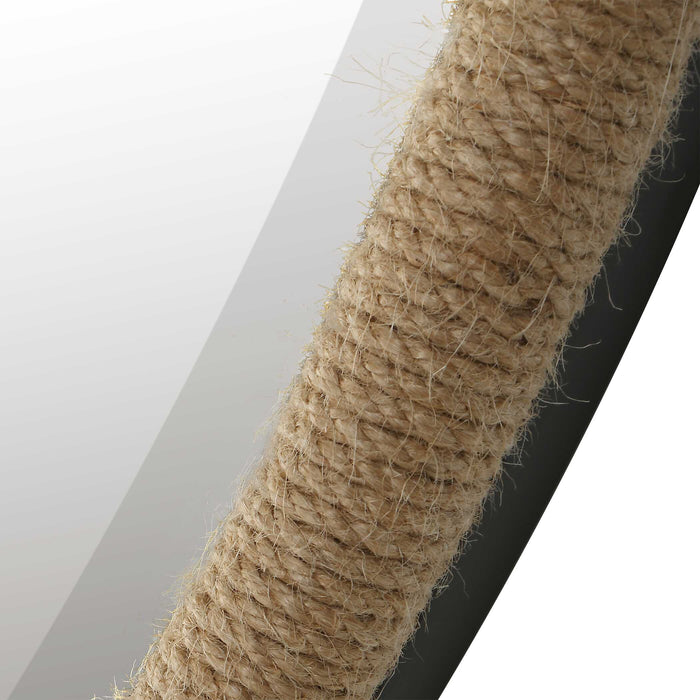 Ranchero Mirror Black Iron-Mirrors/Pictures-Uttermost-Lighting Design Store