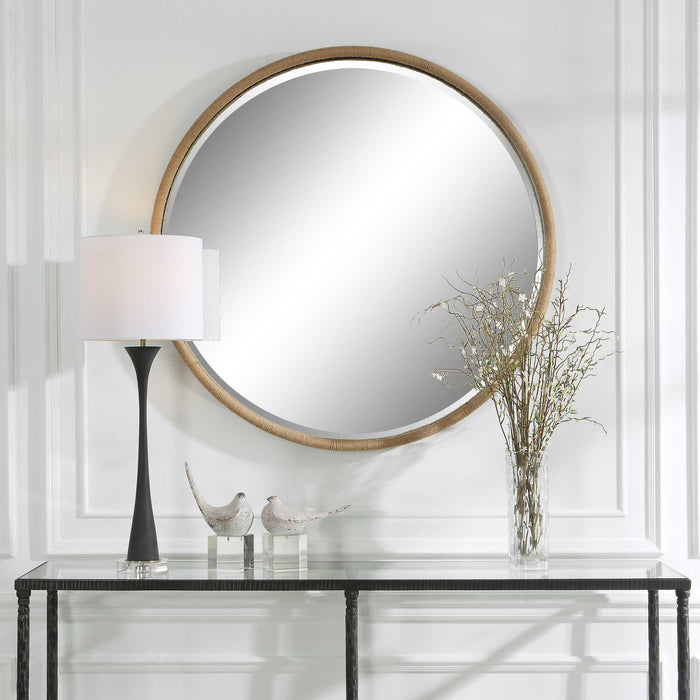 Ranchero Mirror Black Iron-Mirrors/Pictures-Uttermost-Lighting Design Store