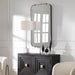Pali Mirror Black Iron-Mirrors/Pictures-Uttermost-Lighting Design Store