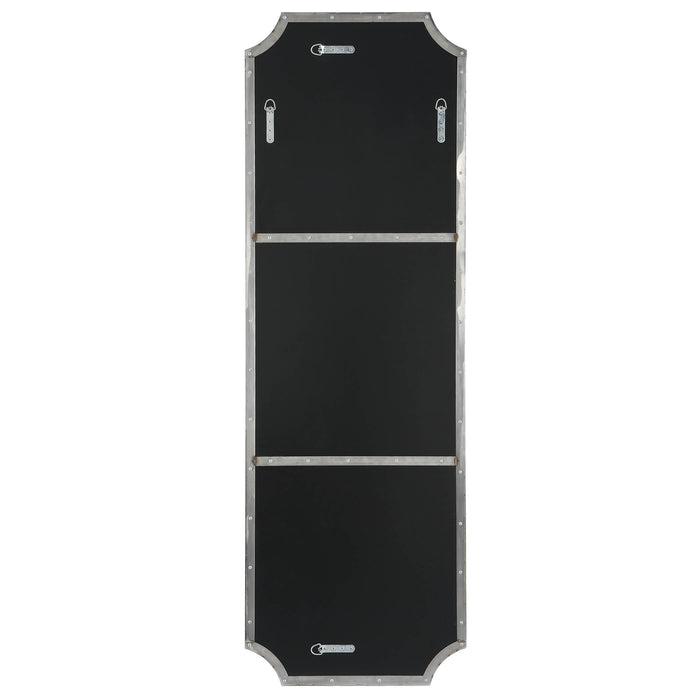 Lennox Mirror Stainless Steel-Mirrors/Pictures-Uttermost-Lighting Design Store