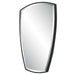 Crest Mirror Satin Black-Mirrors/Pictures-Uttermost-Lighting Design Store