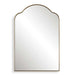 Sidney Mirror Brushed Brass-Mirrors/Pictures-Uttermost-Lighting Design Store
