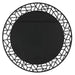 Mosaic Mirror Satin Black-Mirrors/Pictures-Uttermost-Lighting Design Store
