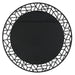 Mosaic Mirror Satin Black-Mirrors/Pictures-Uttermost-Lighting Design Store