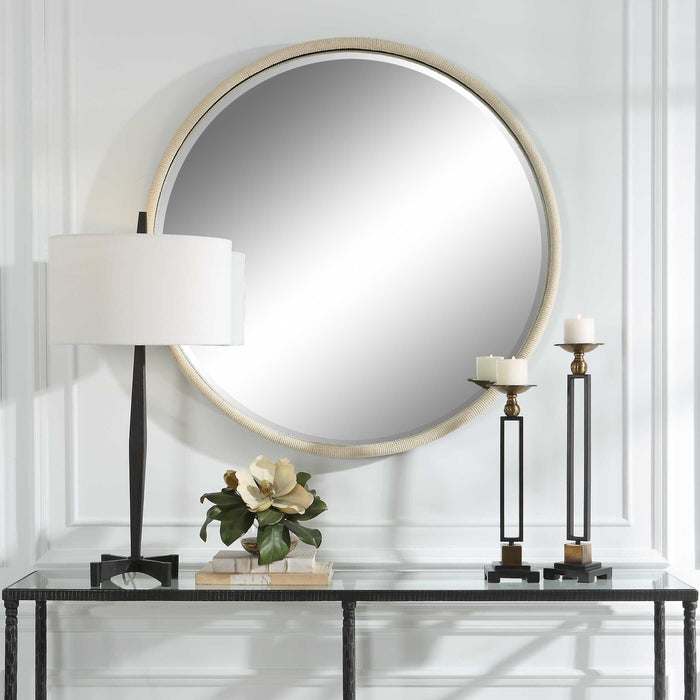 Ranchero Mirror Black Iron-Mirrors/Pictures-Uttermost-Lighting Design Store