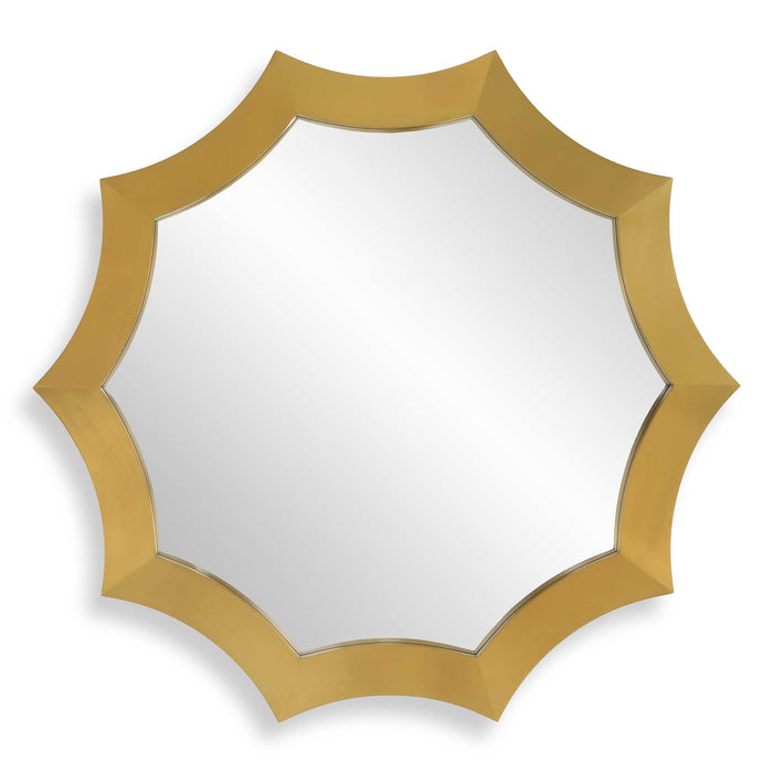 Flare Mirror Stainless Steel-Mirrors/Pictures-Uttermost-Lighting Design Store