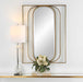 Replicate Mirror Antiqued Gold-Mirrors/Pictures-Uttermost-Lighting Design Store