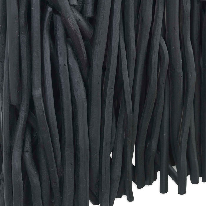 Gathered Teak Wall Decor Black-Mirrors/Pictures-Uttermost-Lighting Design Store