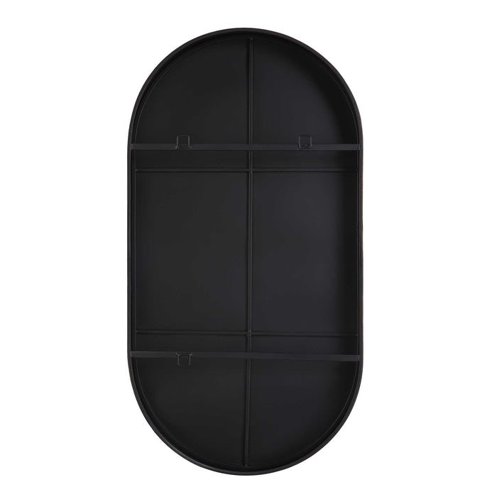 Lago Mirror Antiqued Golden Bronze-Mirrors/Pictures-Uttermost-Lighting Design Store