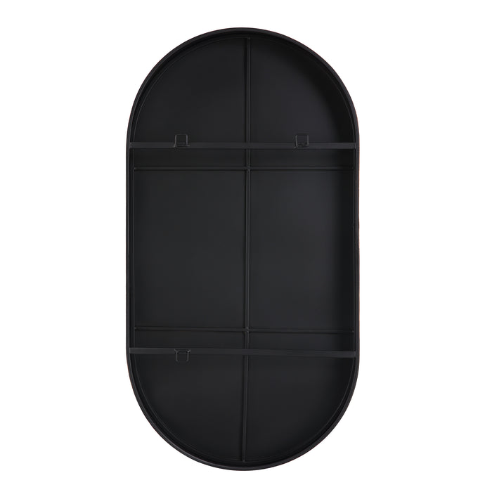 Lago Mirror Antiqued Golden Bronze-Mirrors/Pictures-Uttermost-Lighting Design Store