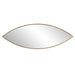 Ellipse Mirror Antiqued Golden Bronze-Mirrors/Pictures-Uttermost-Lighting Design Store
