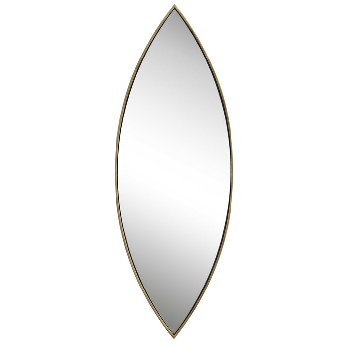 Ellipse Mirror Antiqued Golden Bronze-Mirrors/Pictures-Uttermost-Lighting Design Store