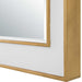 Crisanta Mirror Gloss White-Mirrors/Pictures-Uttermost-Lighting Design Store