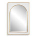 Crisanta Mirror Gloss White-Mirrors/Pictures-Uttermost-Lighting Design Store