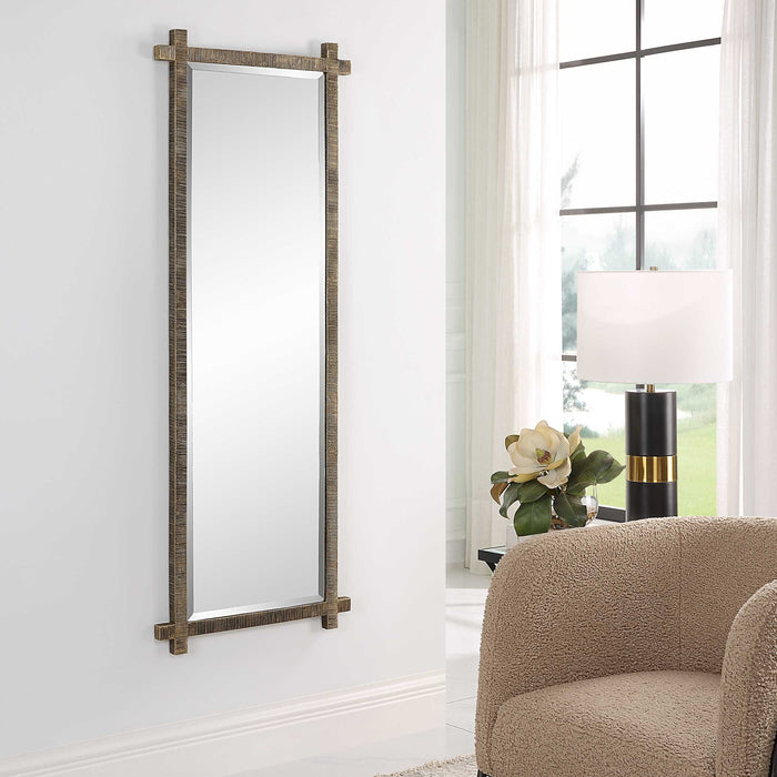 Abanu Mirror Antique Gold-Mirrors/Pictures-Uttermost-Lighting Design Store