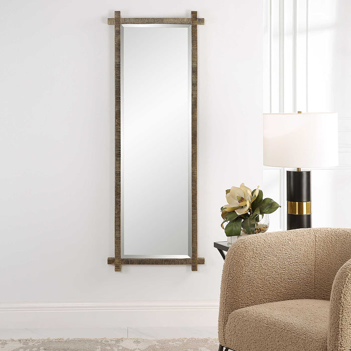 Abanu Mirror Antique Gold-Mirrors/Pictures-Uttermost-Lighting Design Store