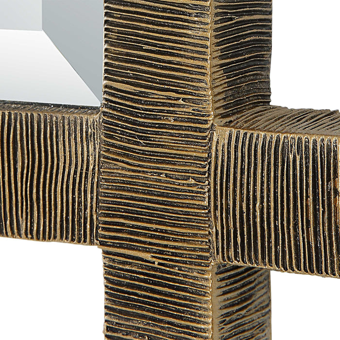 Abanu Mirror Antique Gold-Mirrors/Pictures-Uttermost-Lighting Design Store