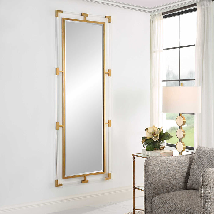 Balkan Mirror Gold Leaf-Mirrors/Pictures-Uttermost-Lighting Design Store