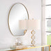 Cabell Mirror Brushed Brass-Mirrors/Pictures-Uttermost-Lighting Design Store