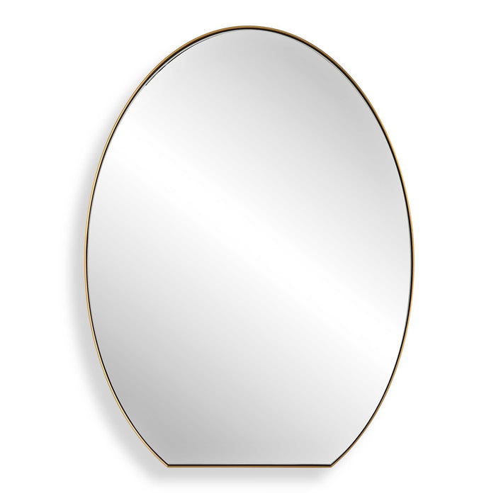 Cabell Mirror Brushed Brass-Mirrors/Pictures-Uttermost-Lighting Design Store