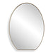 Cabell Mirror Brushed Brass-Mirrors/Pictures-Uttermost-Lighting Design Store