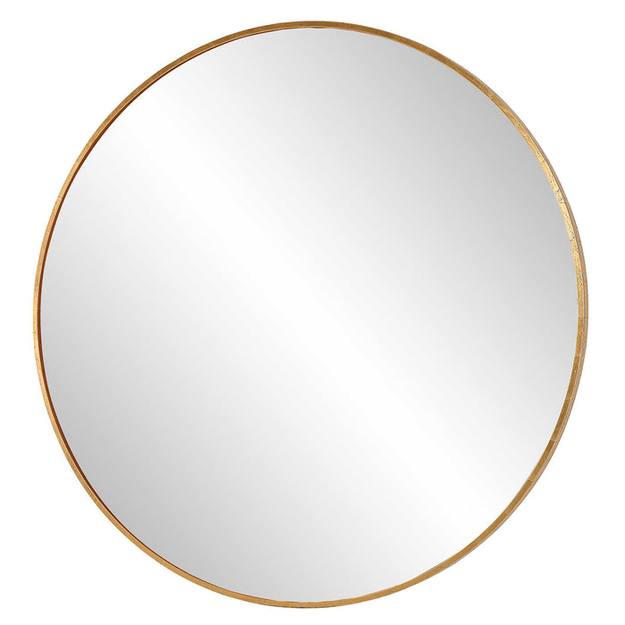 Junius Mirror Antiqued Gold Leaf-Mirrors/Pictures-Uttermost-Lighting Design Store