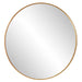 Junius Mirror Antiqued Gold Leaf-Mirrors/Pictures-Uttermost-Lighting Design Store