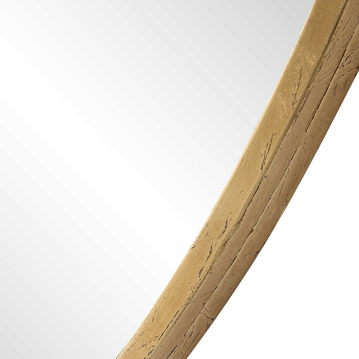 Junius Mirror Antiqued Gold Leaf-Mirrors/Pictures-Uttermost-Lighting Design Store