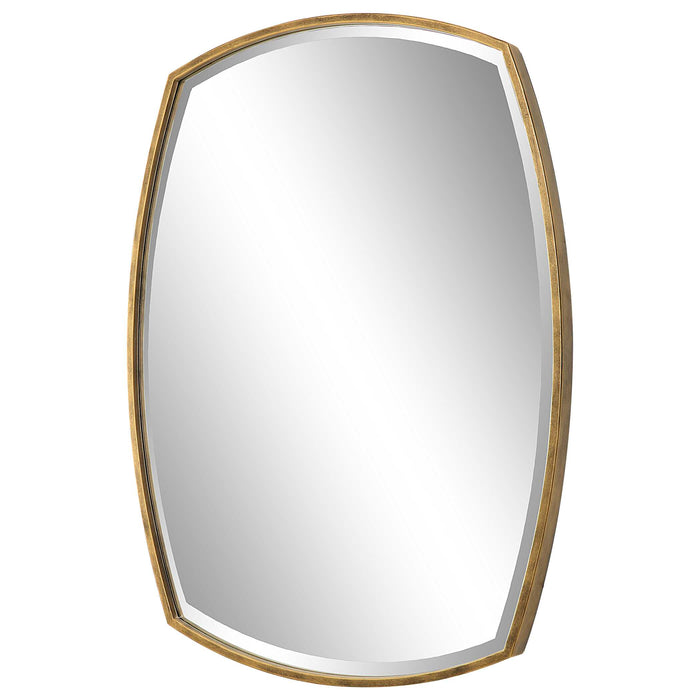 Varenna Mirror Antiqued Gold-Mirrors/Pictures-Uttermost-Lighting Design Store