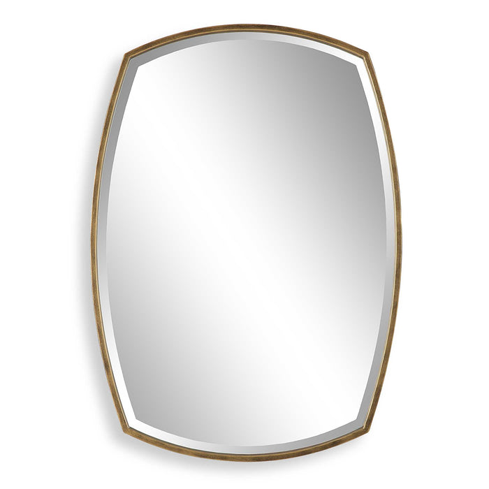 Varenna Mirror Antiqued Gold-Mirrors/Pictures-Uttermost-Lighting Design Store