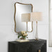 Pavia Mirror Antiqued Gold-Mirrors/Pictures-Uttermost-Lighting Design Store