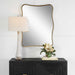 Pavia Mirror Antiqued Gold-Mirrors/Pictures-Uttermost-Lighting Design Store