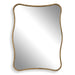 Pavia Mirror Antiqued Gold-Mirrors/Pictures-Uttermost-Lighting Design Store