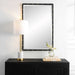 Benedo Mirror Matte Black-Mirrors/Pictures-Uttermost-Lighting Design Store