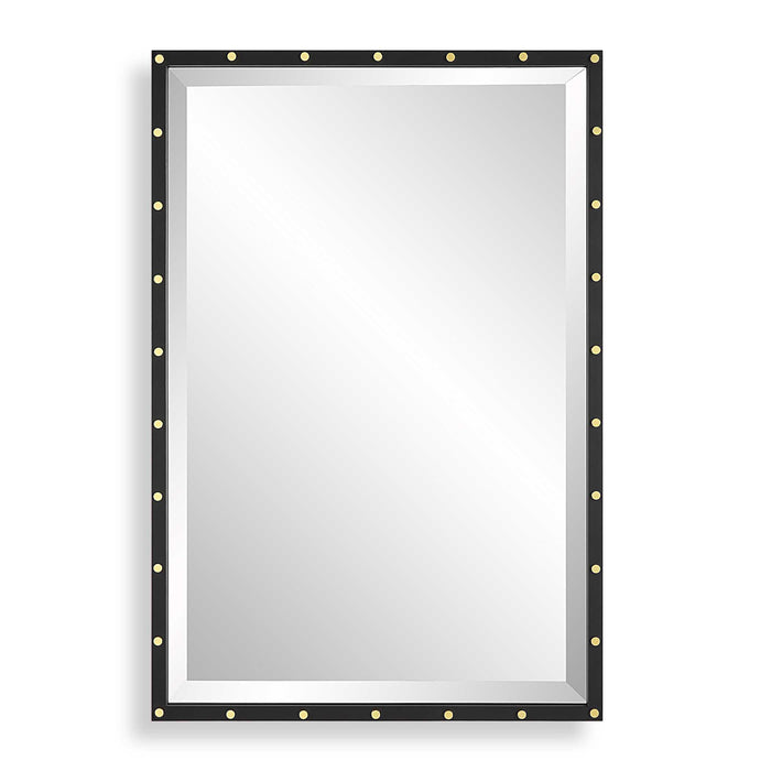 Benedo Mirror Matte Black-Mirrors/Pictures-Uttermost-Lighting Design Store