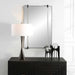 Ladonna Mirror Matte Black-Mirrors/Pictures-Uttermost-Lighting Design Store