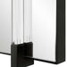 Ladonna Mirror Matte Black-Mirrors/Pictures-Uttermost-Lighting Design Store