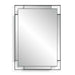 Stellan Mirror Matte Black-Mirrors/Pictures-Uttermost-Lighting Design Store