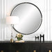 Bonded Mirror Matte Black-Mirrors/Pictures-Uttermost-Lighting Design Store