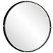Bonded Mirror Matte Black-Mirrors/Pictures-Uttermost-Lighting Design Store