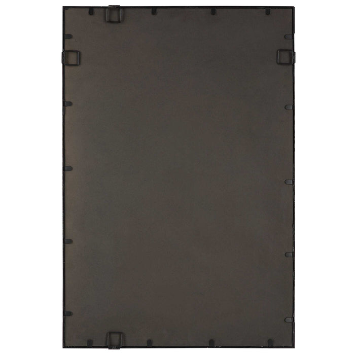 Marina Mirror Matte Black-Mirrors/Pictures-Uttermost-Lighting Design Store