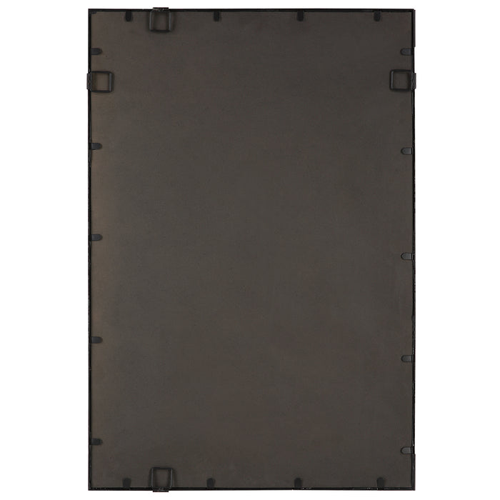 Marina Mirror Matte Black-Mirrors/Pictures-Uttermost-Lighting Design Store