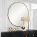 Aneta Mirror Aged Gold-Mirrors/Pictures-Uttermost-Lighting Design Store