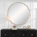 Aneta Mirror Aged Gold-Mirrors/Pictures-Uttermost-Lighting Design Store