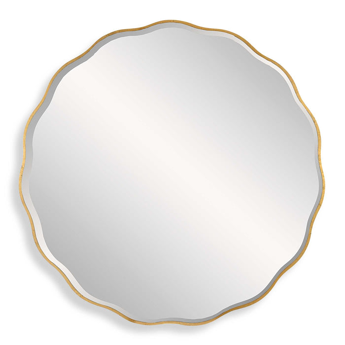 Aneta Mirror Aged Gold-Mirrors/Pictures-Uttermost-Lighting Design Store