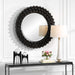 Circle Of Piers Mirror Ebony Stain-Mirrors/Pictures-Uttermost-Lighting Design Store
