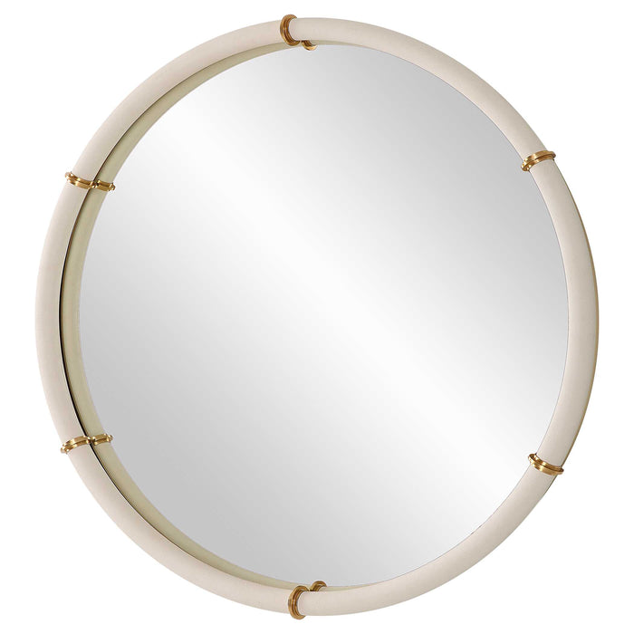 Cyprus Mirror Brass Plated Steel-Mirrors/Pictures-Uttermost-Lighting Design Store