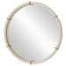 Cyprus Mirror Brass Plated Steel-Mirrors/Pictures-Uttermost-Lighting Design Store