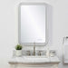 Crofton Mirror Polished Nickel-Mirrors/Pictures-Uttermost-Lighting Design Store