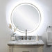 Crofton Mirror Brushed Brass-Mirrors/Pictures-Uttermost-Lighting Design Store